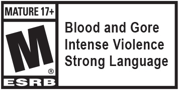 Blood and Gore, Intense Violence, Strong Language, Suggestive Themes, Use of Drugs