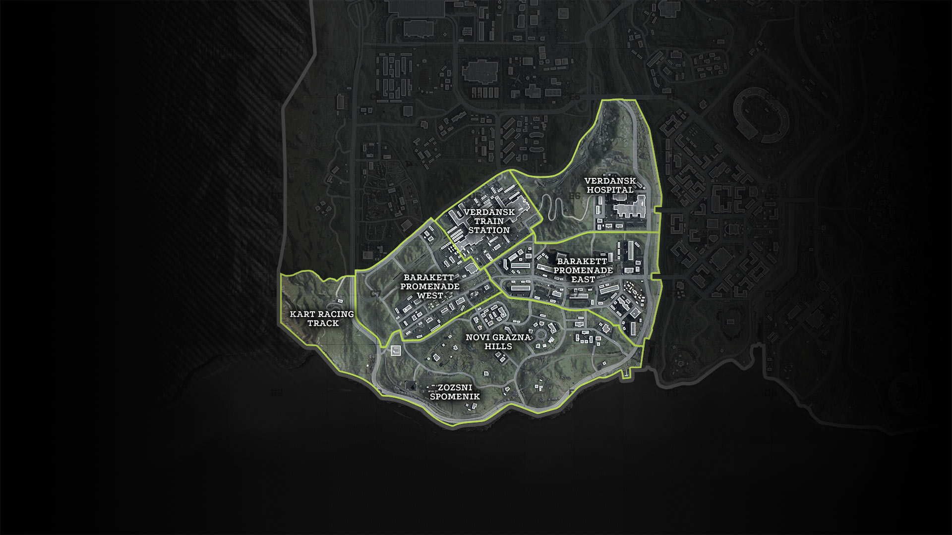 Verdansk Modern Warfare Map